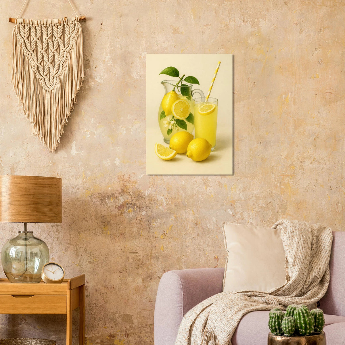 Fresh Lemon & Lemonade Poster - Choose Your Perfect Size