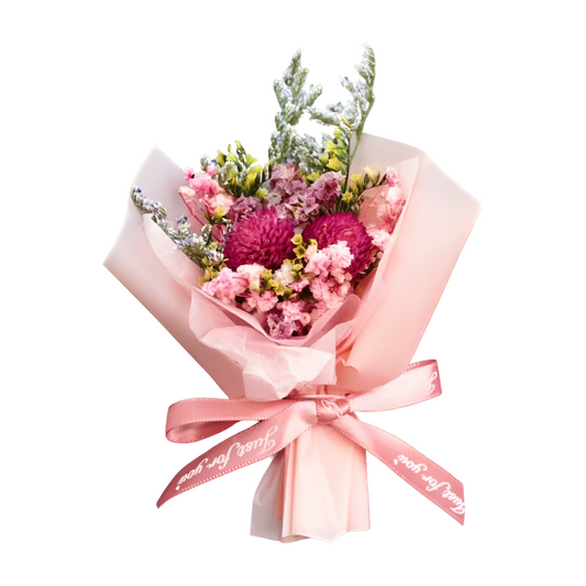 Buket tørrede blomster til bilventilator