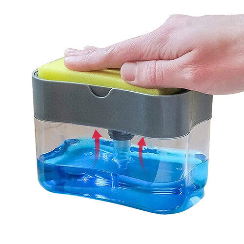 Opvaskesæbedispenser til svampe