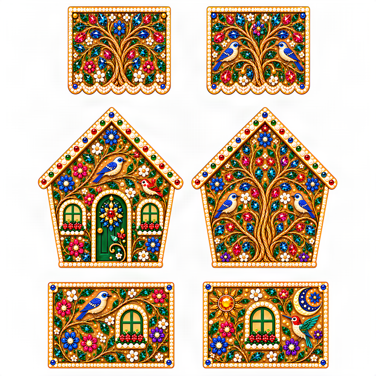 Diamond Painting Wooden House Kit
