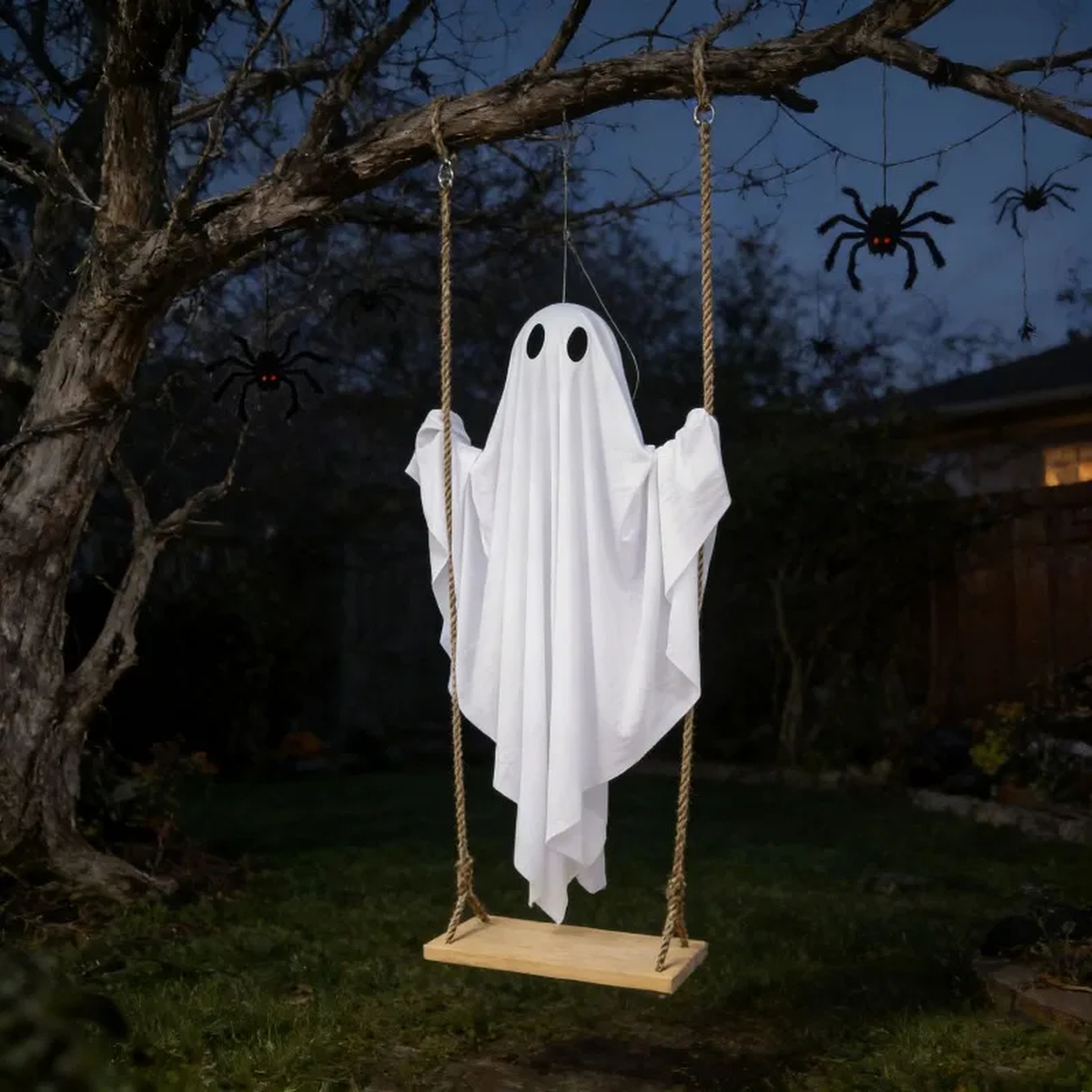 Ghost Swing Halloween Decoration