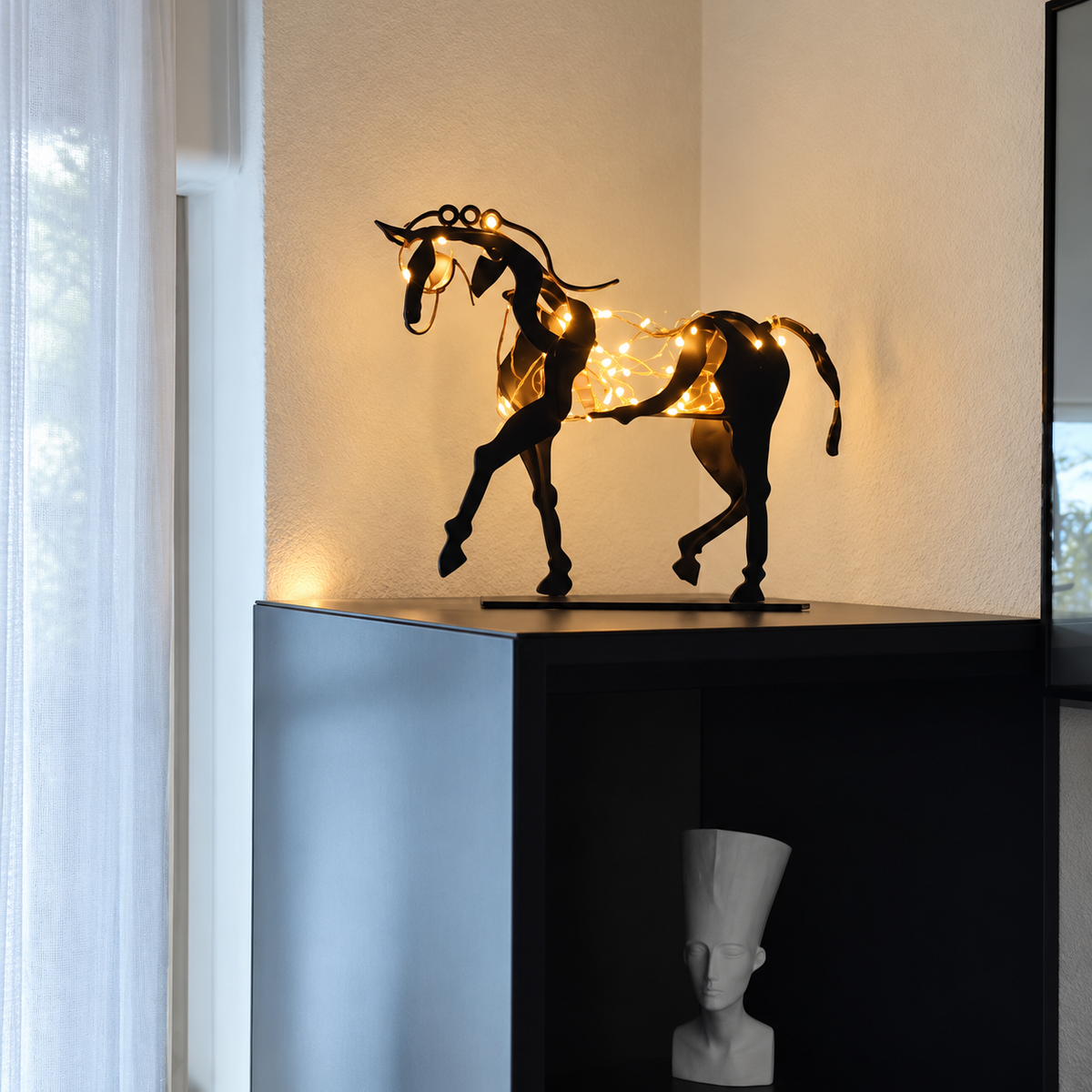 Decorative Openwork Iron Horse