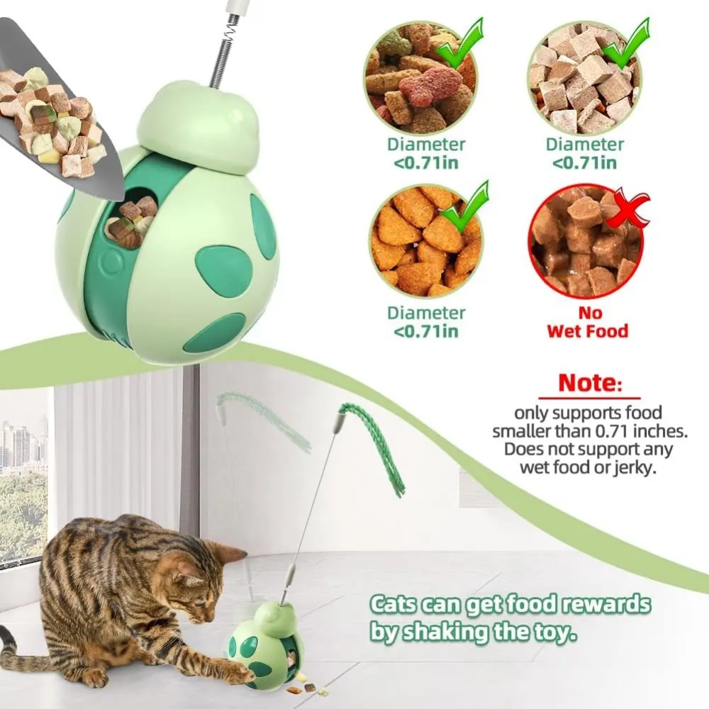 Interactive Cat Tumbler Toy