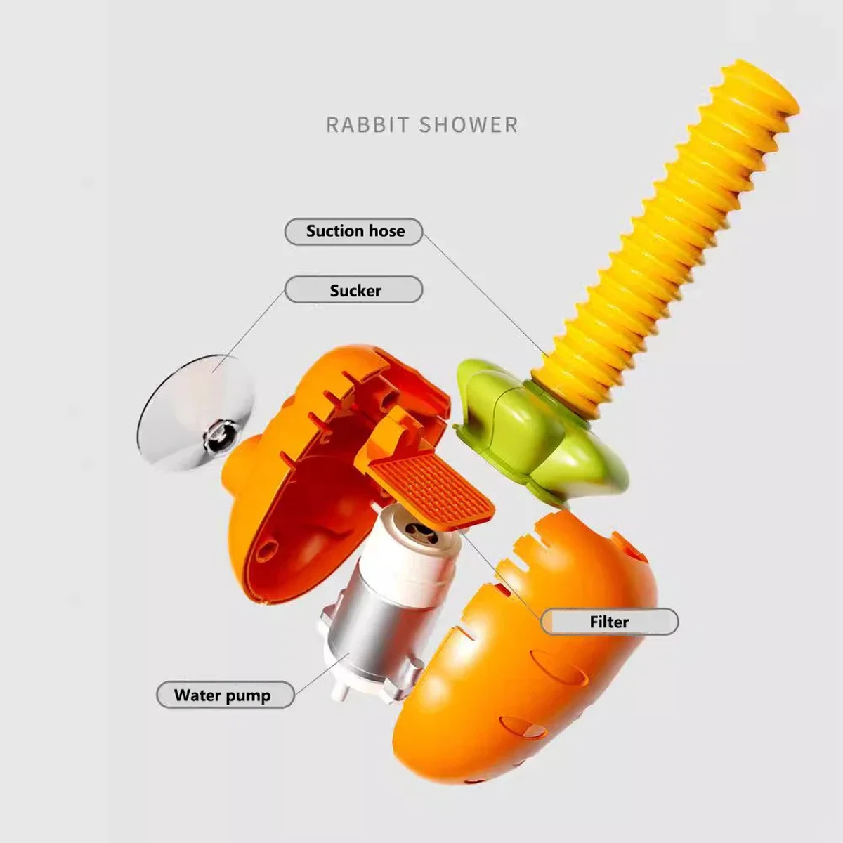 Rabbit Bath Water Toy