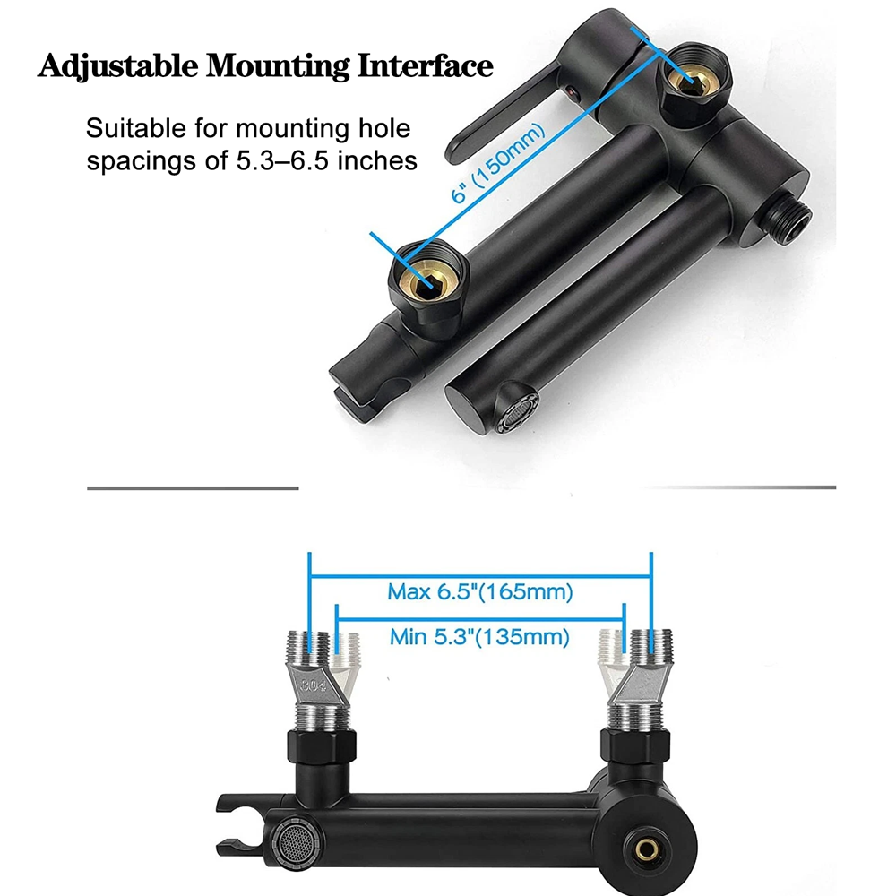 Wall Mounted Bathtub Faucet Set