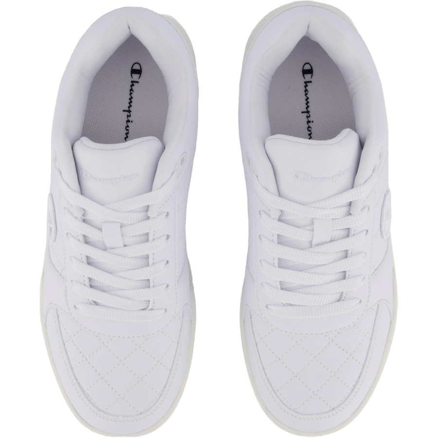 Rd18 Heritage Quilt Low Cut Sh Star White