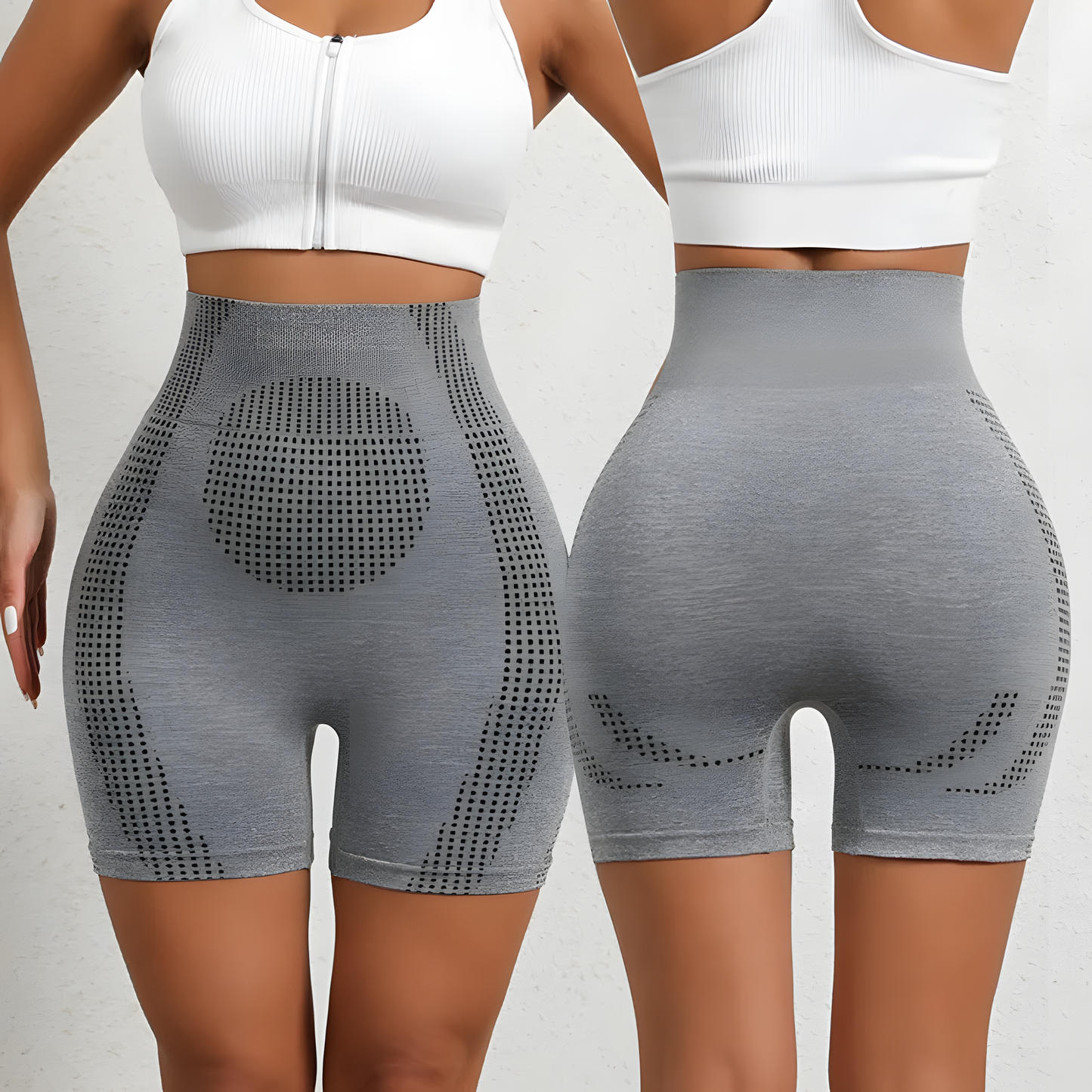 Seamless High Waist Yoga Shorts