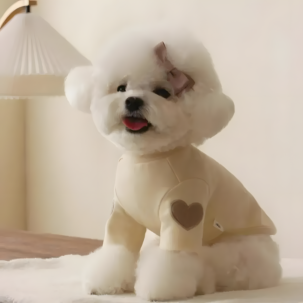 Heart Sweater for Dogs