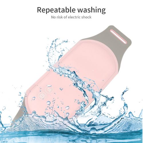 Menstruationslindrande kudde