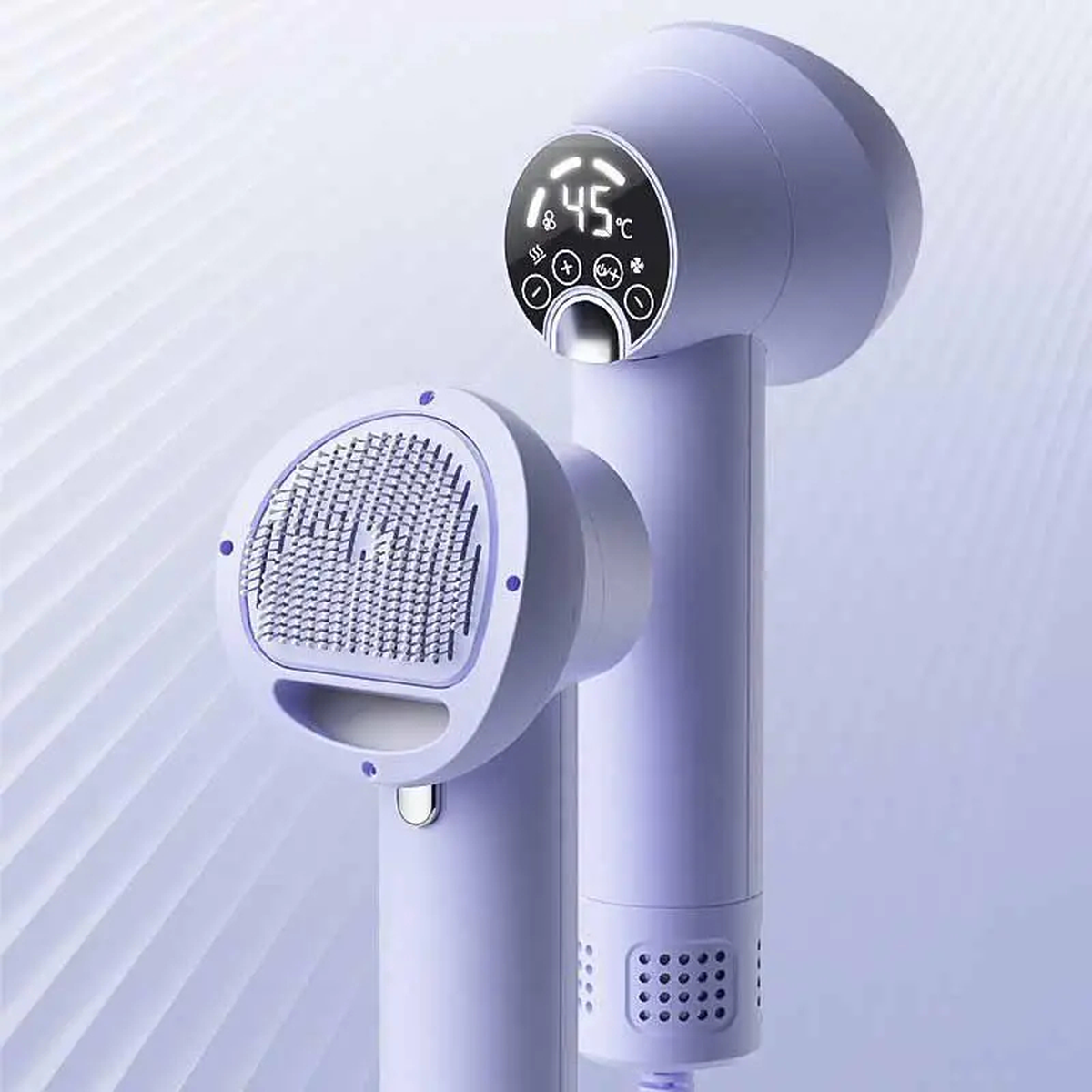 Pet Hair Dryer and Grooming Brush