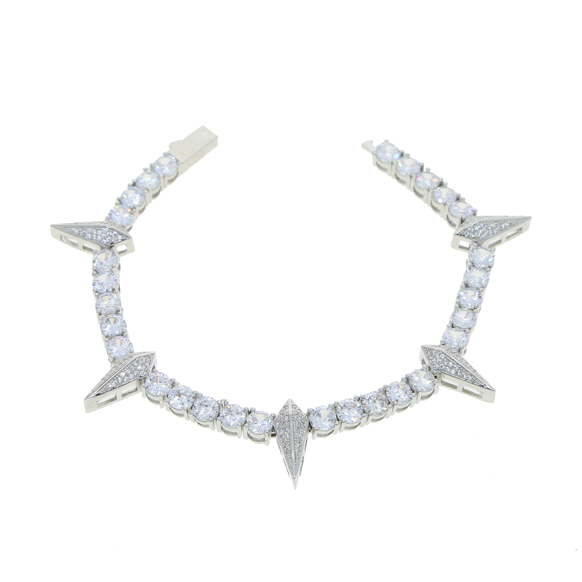 Crystal Spike Bracelet