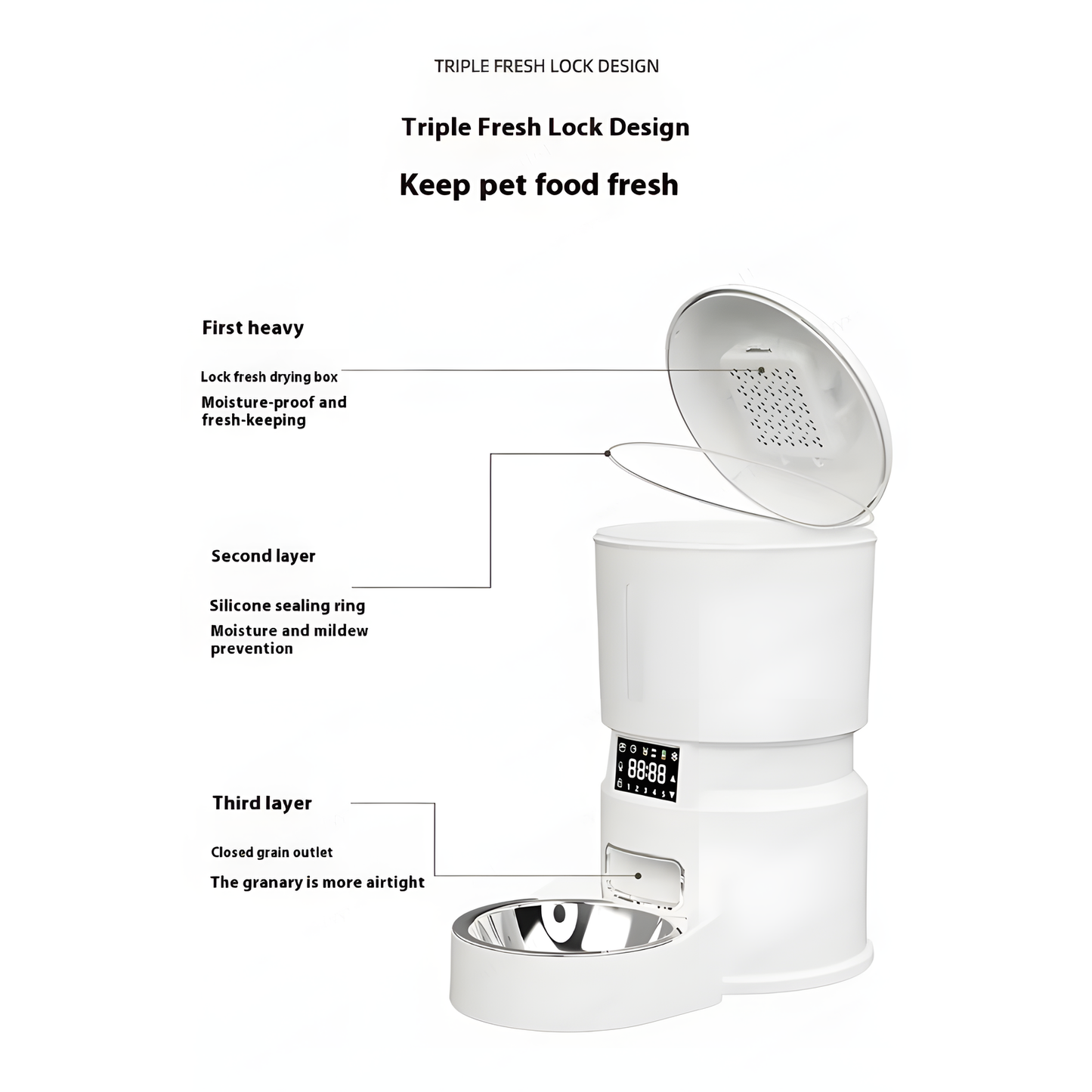 Smart 4L Pet Feeder