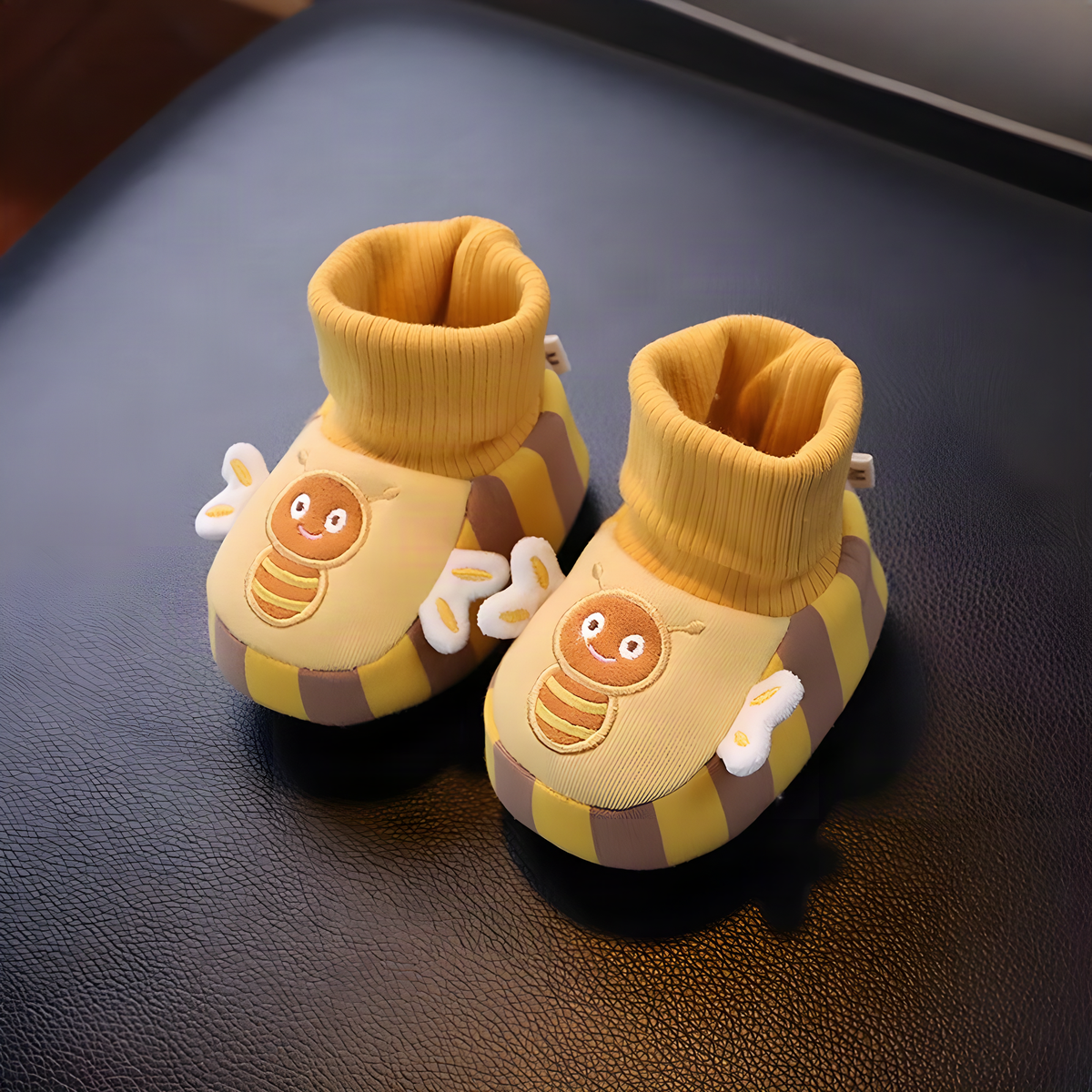 Fleece Lined Baby Sock Shoes