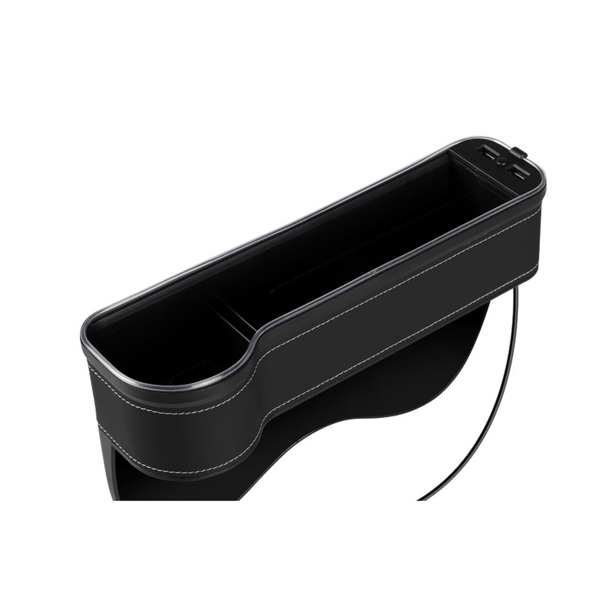 Car Seat Gap Organizer with USB Light