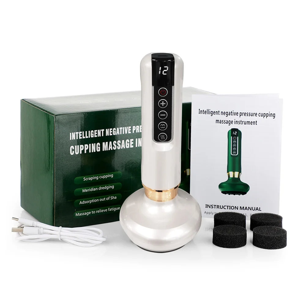 Intelligent infraröd koppmassageapparat