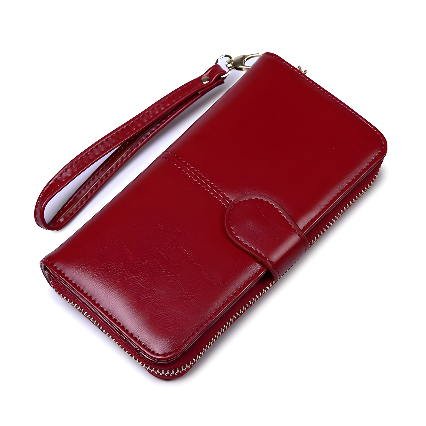 Long Wallet with Wrist Strap