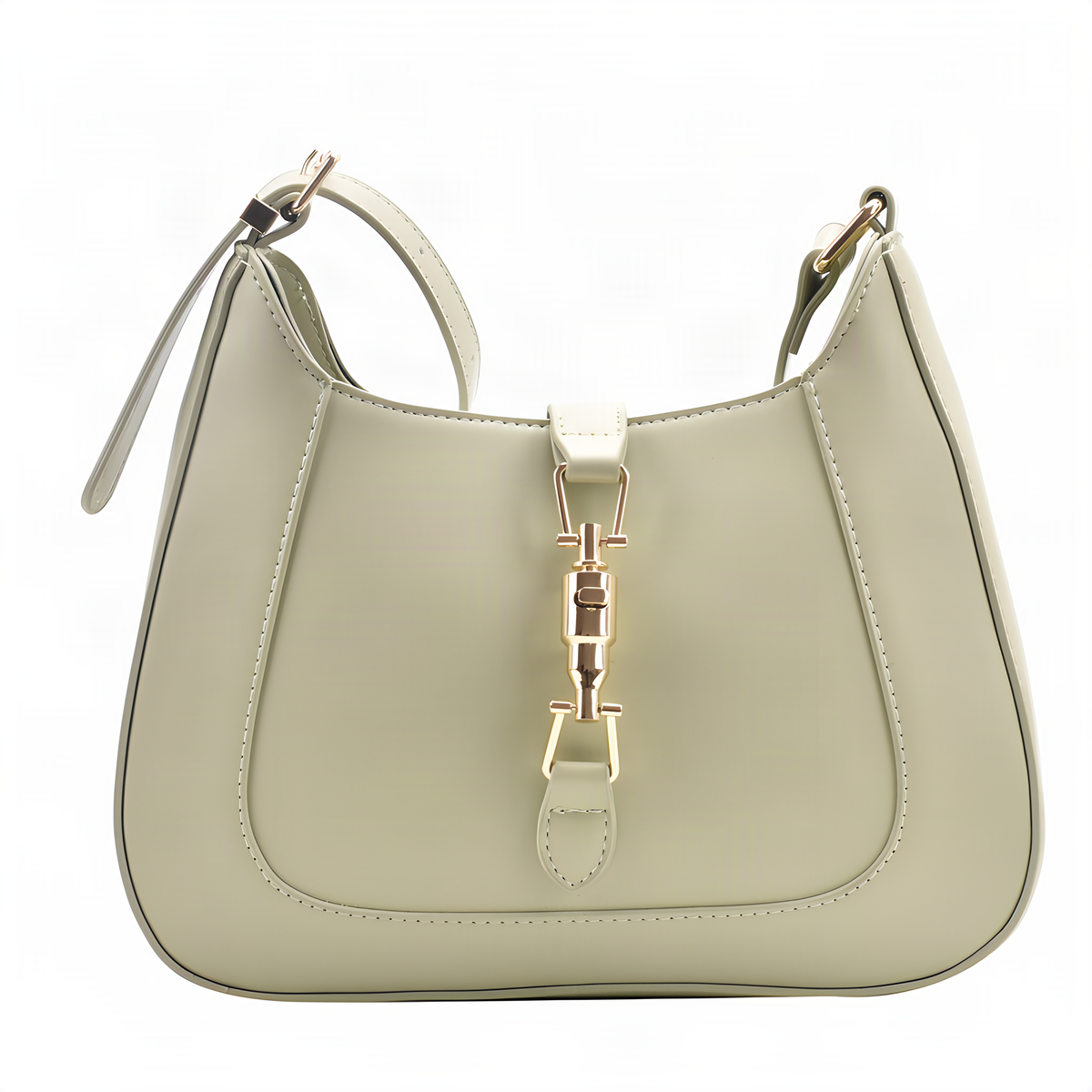 Curved Baguette Shoulder Bag