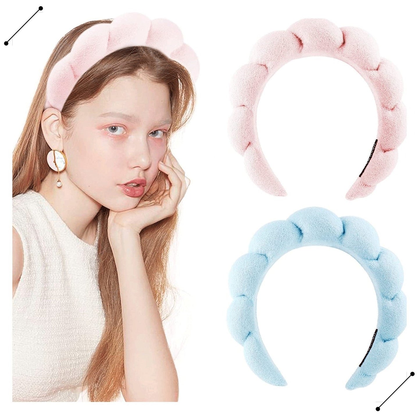 Hårband Diadem Grwm Spa Headband