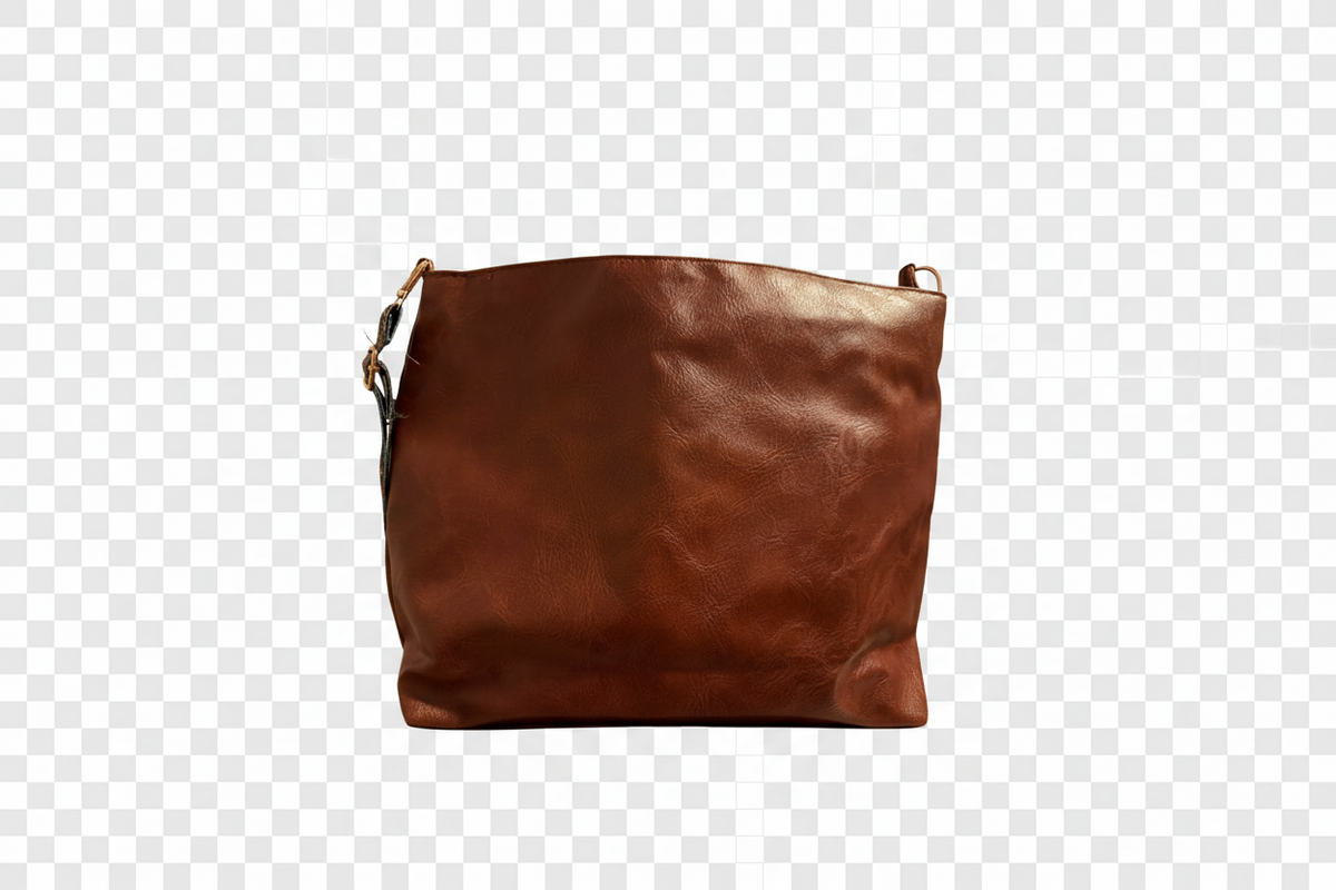 Soft leather crossbody bag