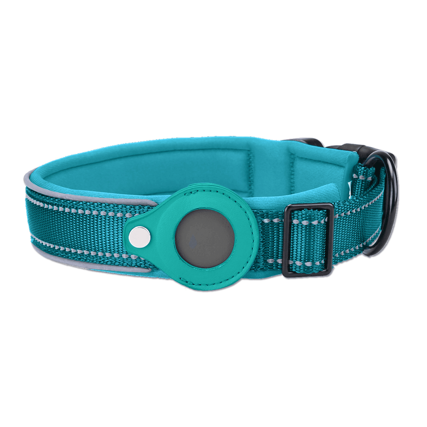 FMW™ - AirTag Hundhalsband - Smart halsband med hållare till Apple AirTag