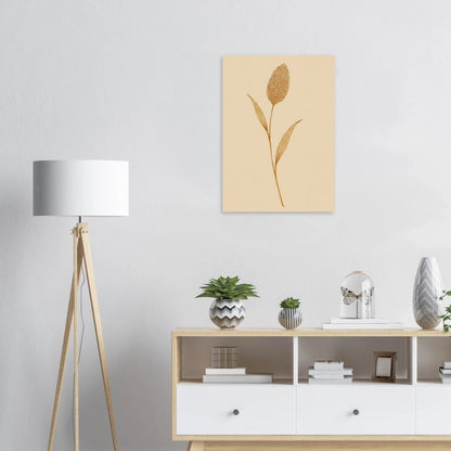 Frukter – Minimalistisk Botanisk Konsttryck i Jordnära Toner