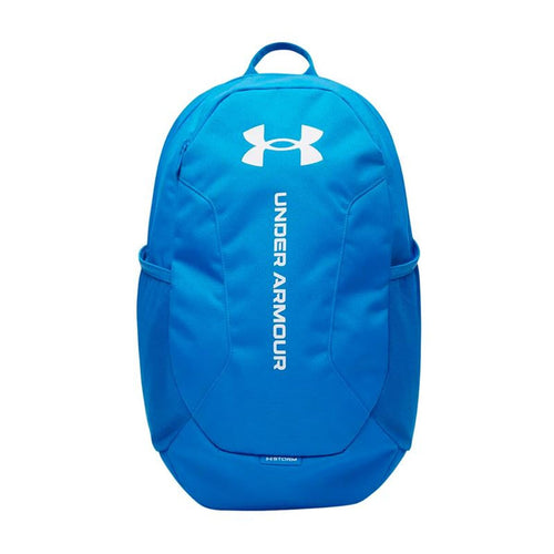 Träningsväska Under Armour Hustle Lite, vattentålig, blå