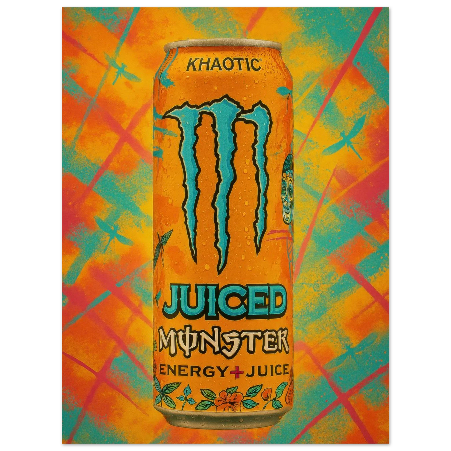 Monster KHAOTIC Poster - Choose Your Perfect Size