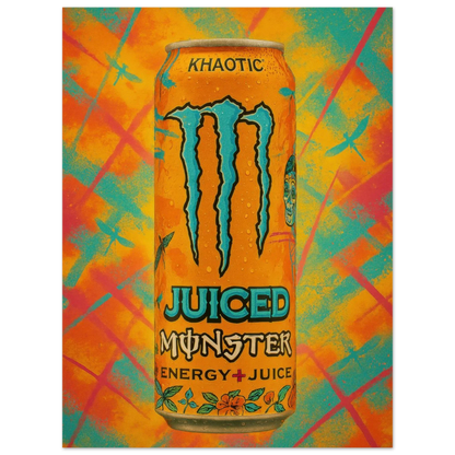 Monster KHAOTIC Poster - Choose Your Perfect Size