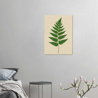 Frukter – Lush Green Fern Botanical Print | Premium Matte Wall Art in Various Sizes