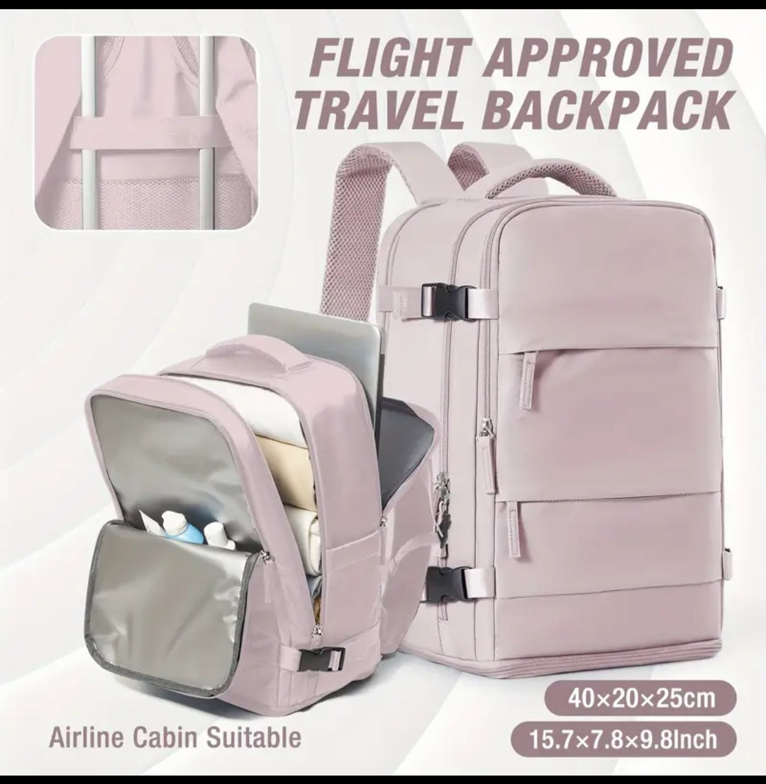 Smart Explorer 40x20x25 Travel Backpack for airline cabin, Shoe Compartment & Laptop Sleeve, Adjustable Straps, for Daily Commute & Outdoor Adventures, flight, suitcase, luggage, bag