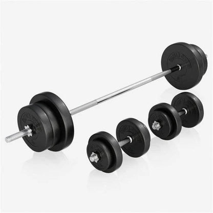Bänkpress Paket 70 kg – Skivstång, Vikter & Bänk för Hemmagym