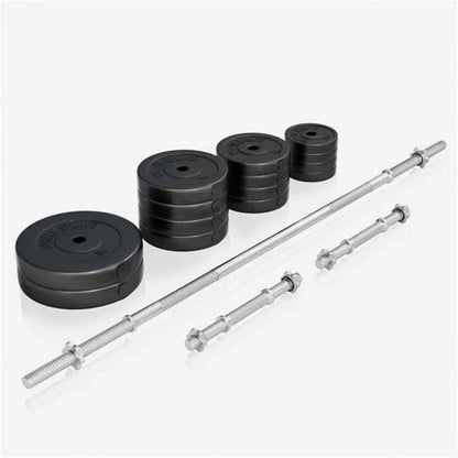 Bänkpress Paket 70 kg – Skivstång, Vikter & Bänk för Hemmagym