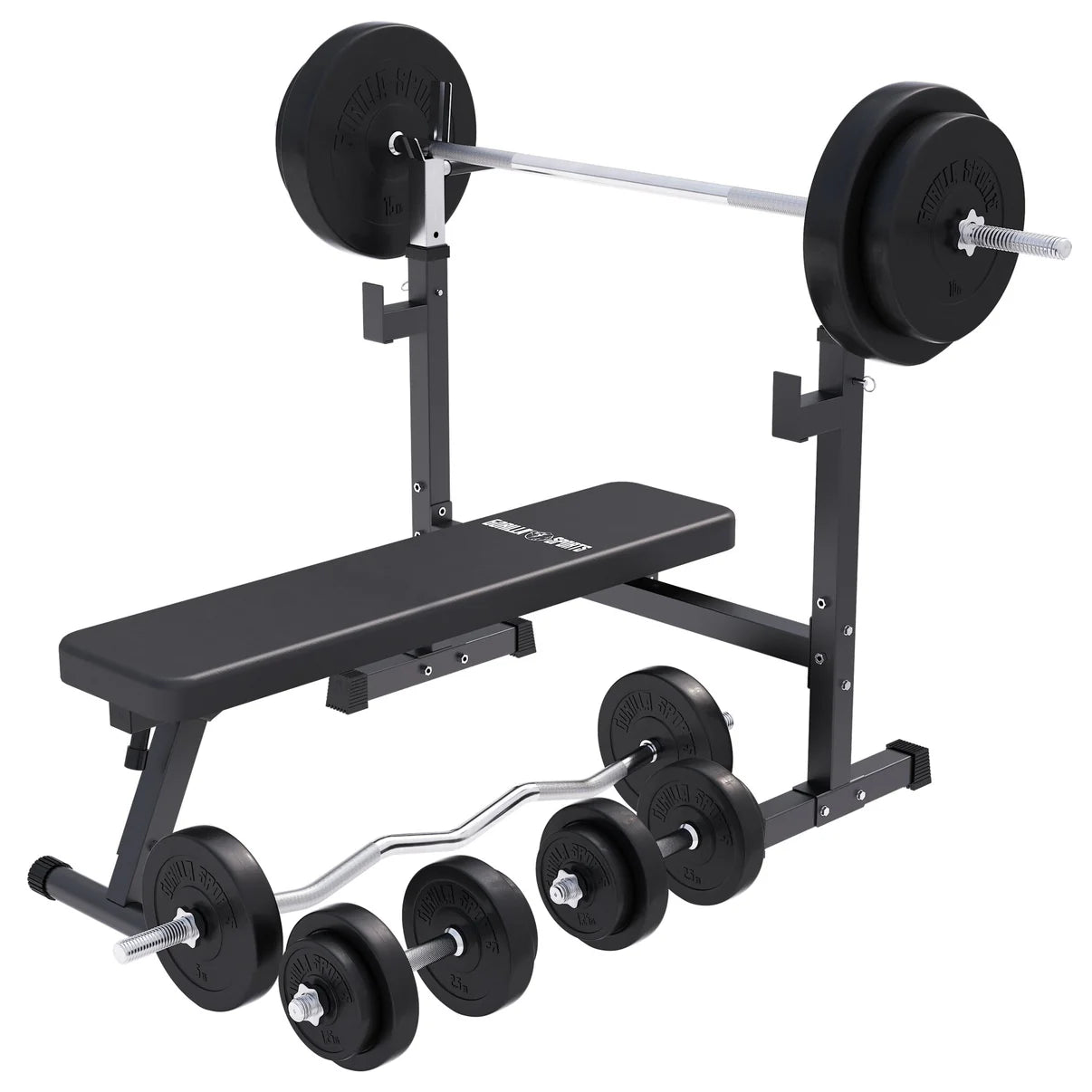 Bänkpresspaket 2.0 –  Hemmagym 100 kg