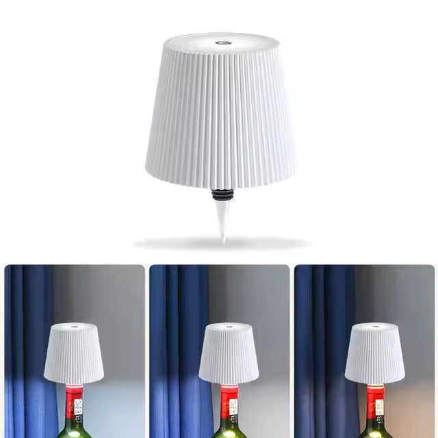 LED flaskebordlampe
