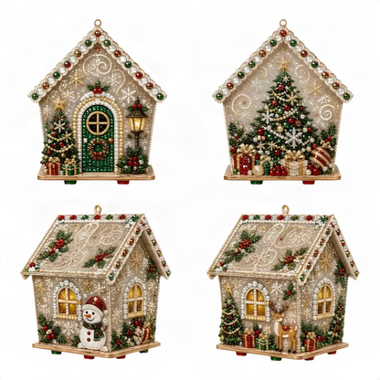 Diamond Painting Wooden House Kit