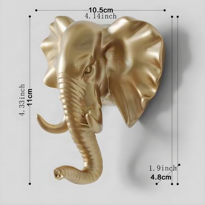 Gold Animal Wall Hooks