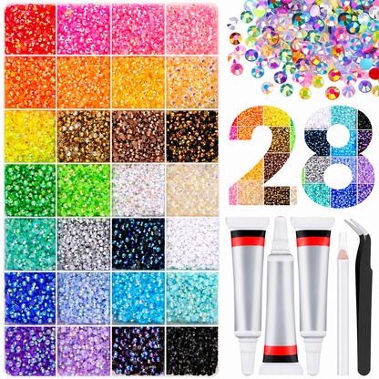 AB Resin Rhinestone Craft Kit