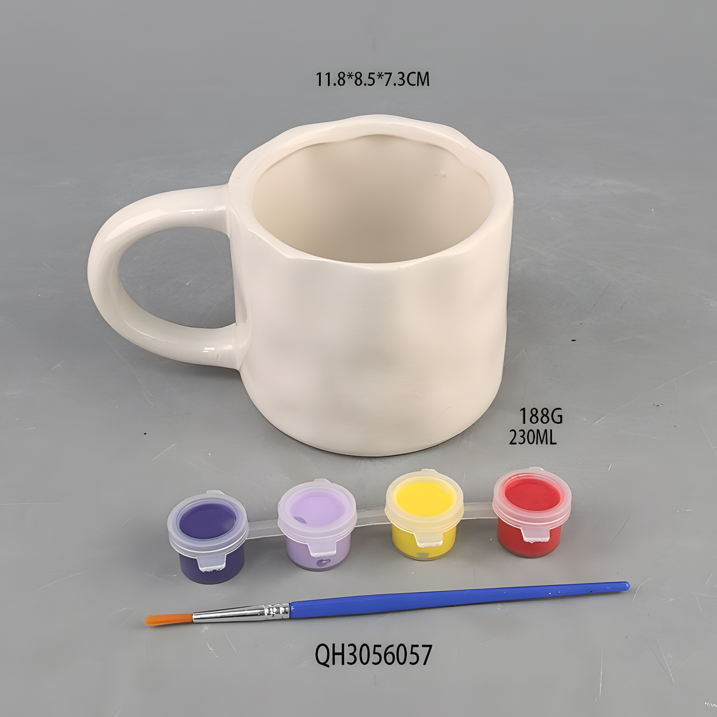 DIY Ceramic Mug and Dish Set