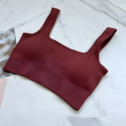Seamless Yoga Sports Bra
