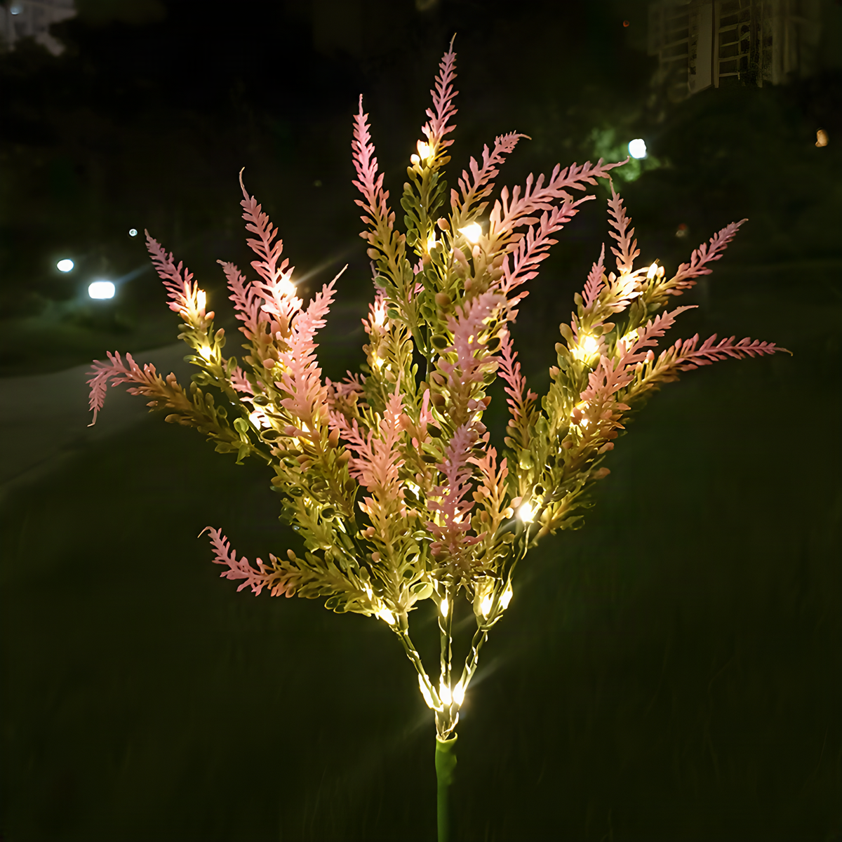 Solar Lavender Garden Light