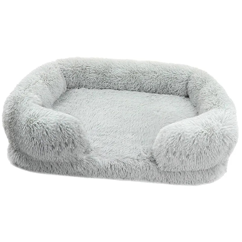 Mjuk bäddsoffa för hundar