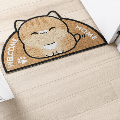 Semicircle Patterned Doormat
