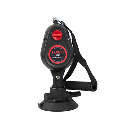 Fitness Resistance Drag Down Rope Trainer med sugkraft