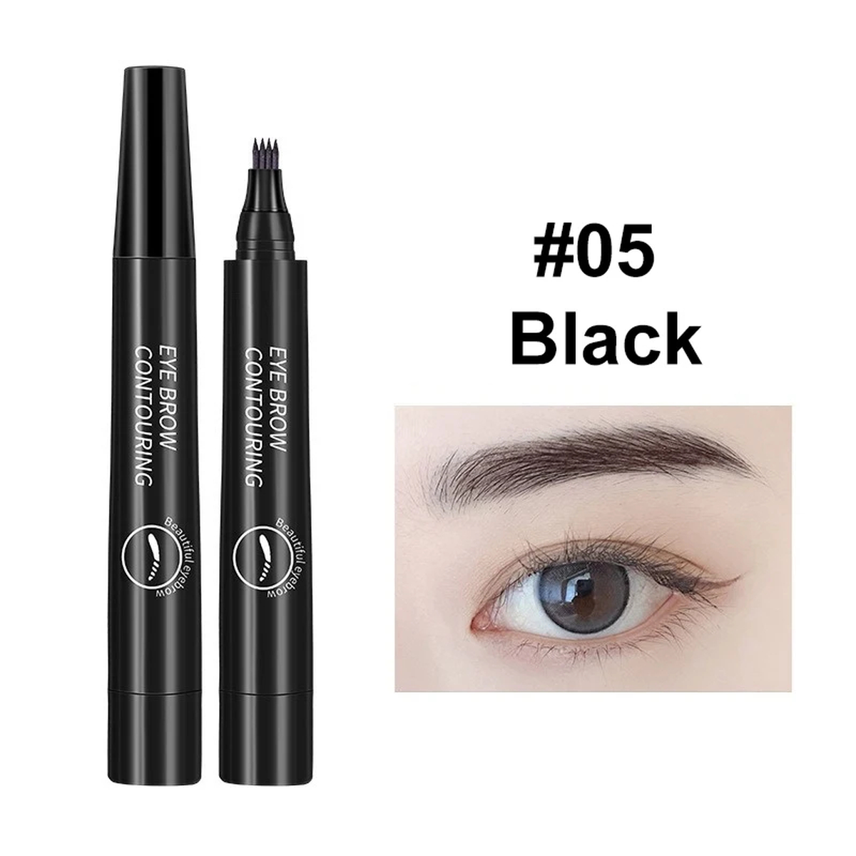 Four-Tip Eyebrow Pencil
