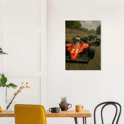 Bilar: Classic Racing Excitement – F1 Art Print