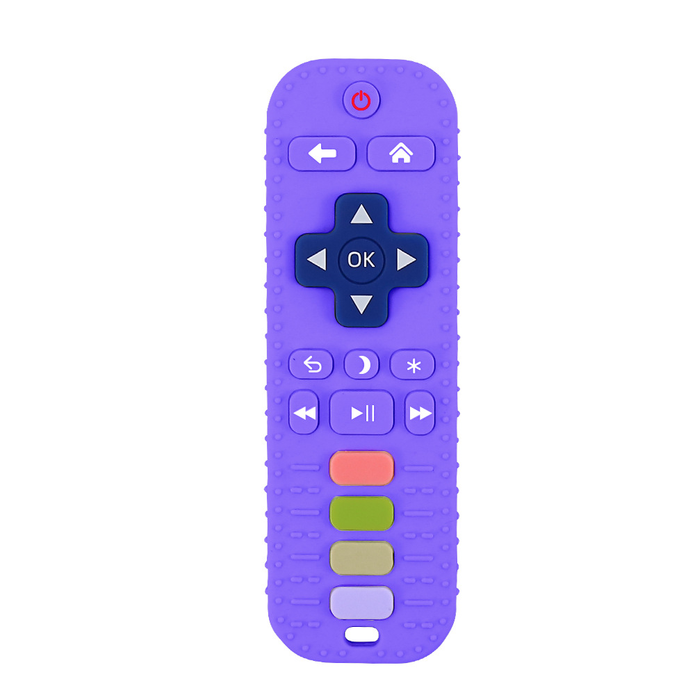 Silicone Remote-Shaped Baby Teether