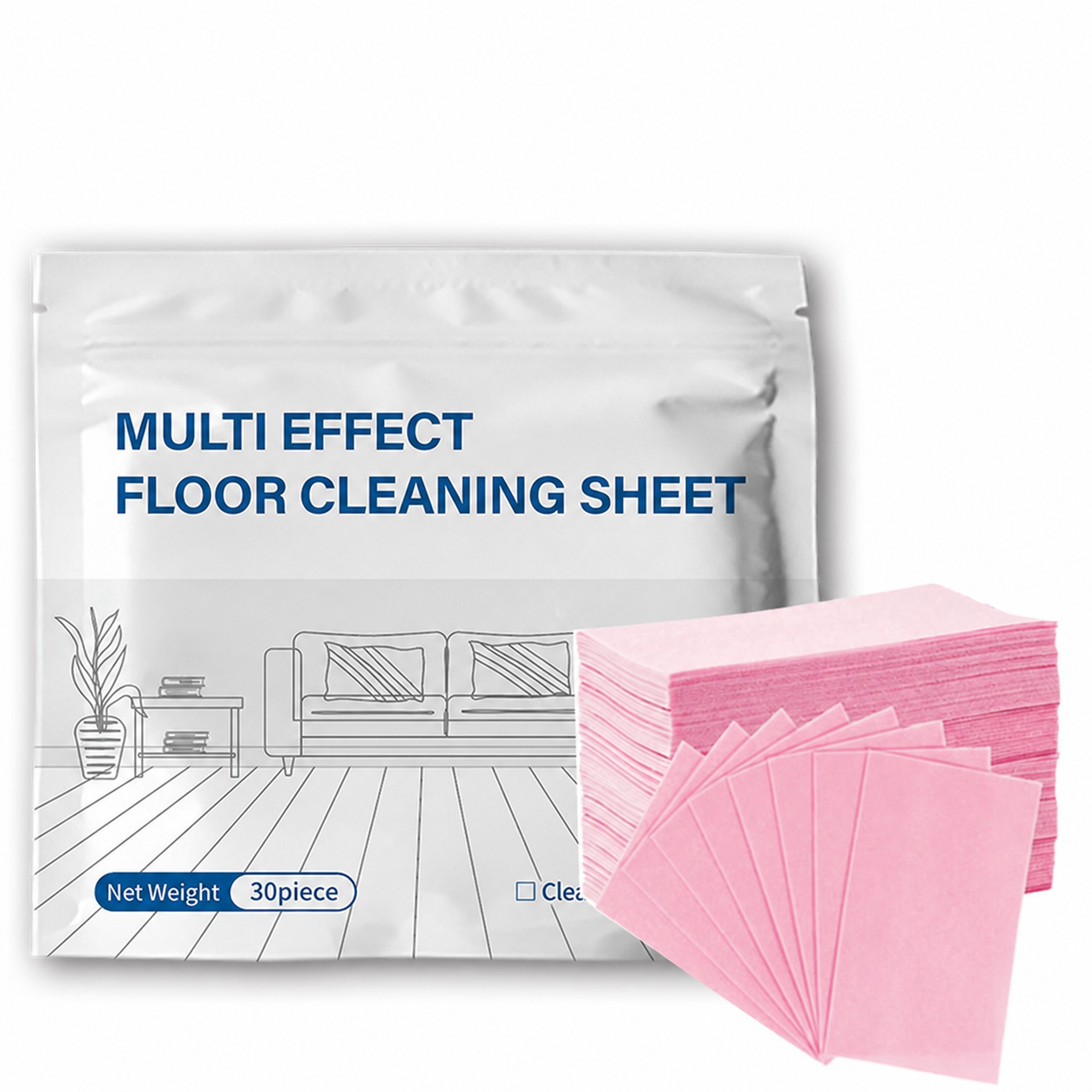 Concentrated Floor Cleaning Sheets
