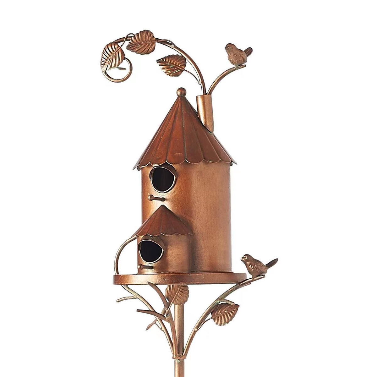 Metal Garden Birdhouse