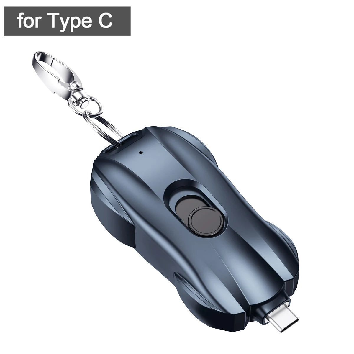 Nyckelringsbärbar nödtelefonladdare Powerbank