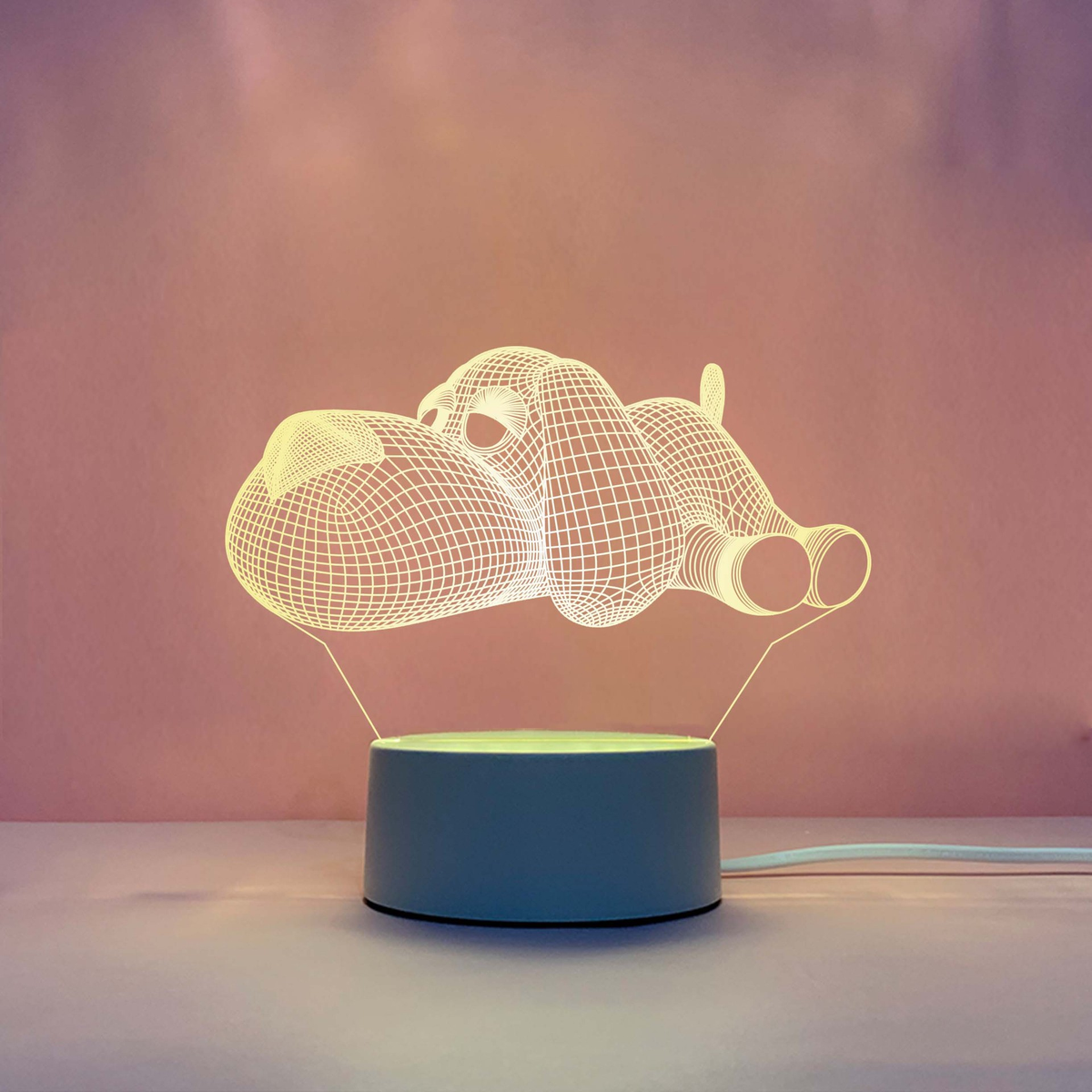 Engraved Acrylic LED Night Light
